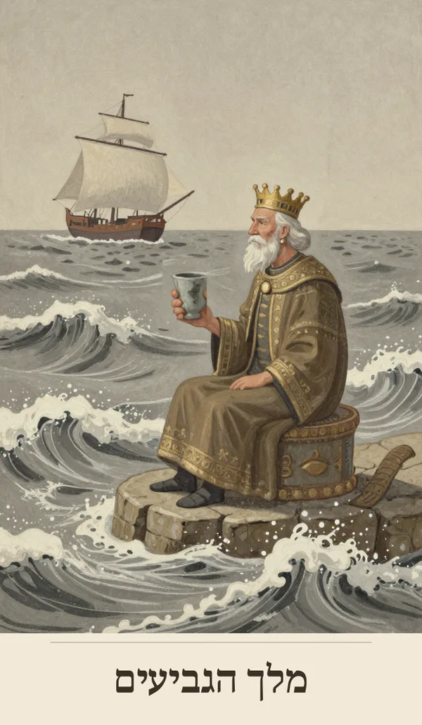 קלף מלך הגביעים (King of Cups) — חפיסת הטארוט של רוח חכמה