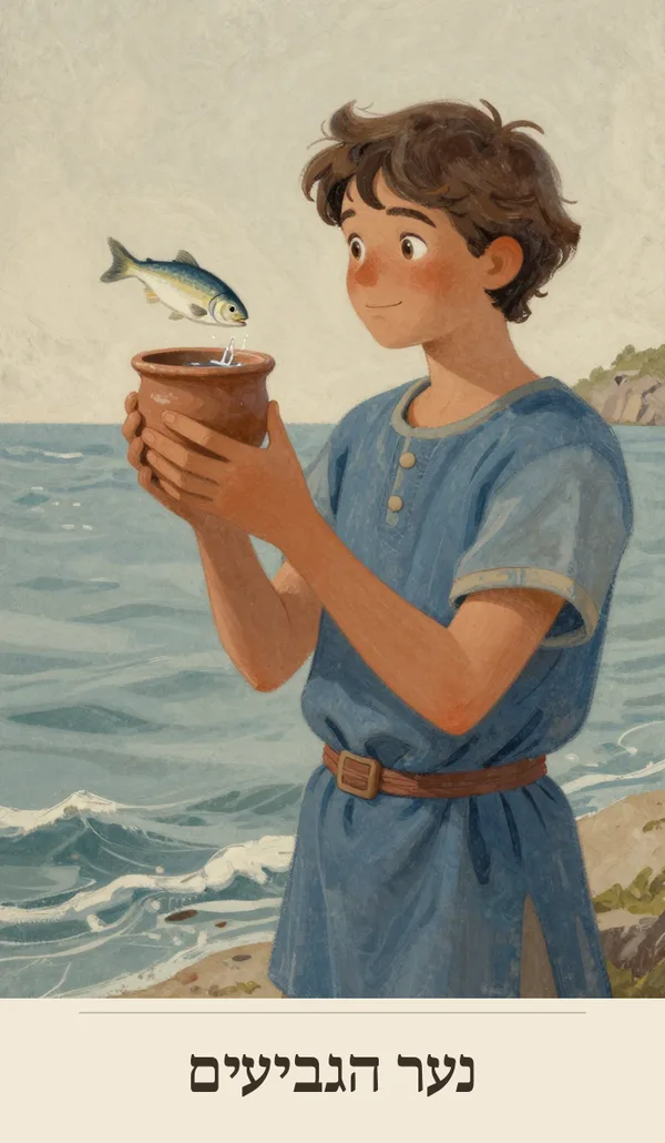 קלף נער הגביעים (Page of Cups) — חפיסת הטארוט של רוח חכמה