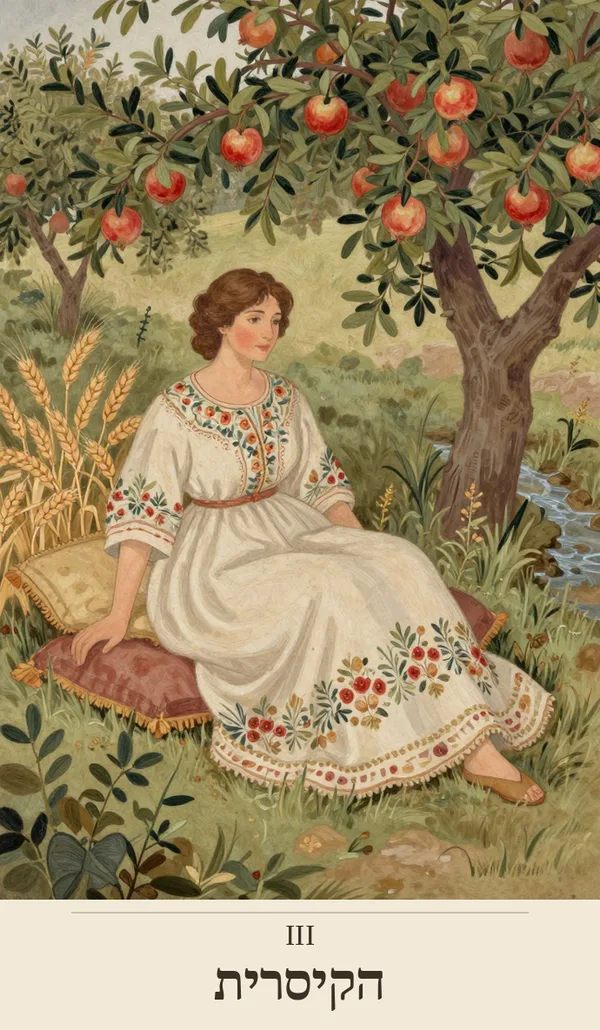 קלף הקיסרית (The Empress) — חפיסת הטארוט של רוח חכמה