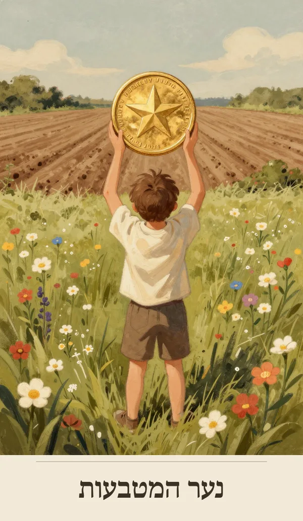 קלף נער המטבעות (Page of Pentacles) — חפיסת הטארוט של רוח חכמה